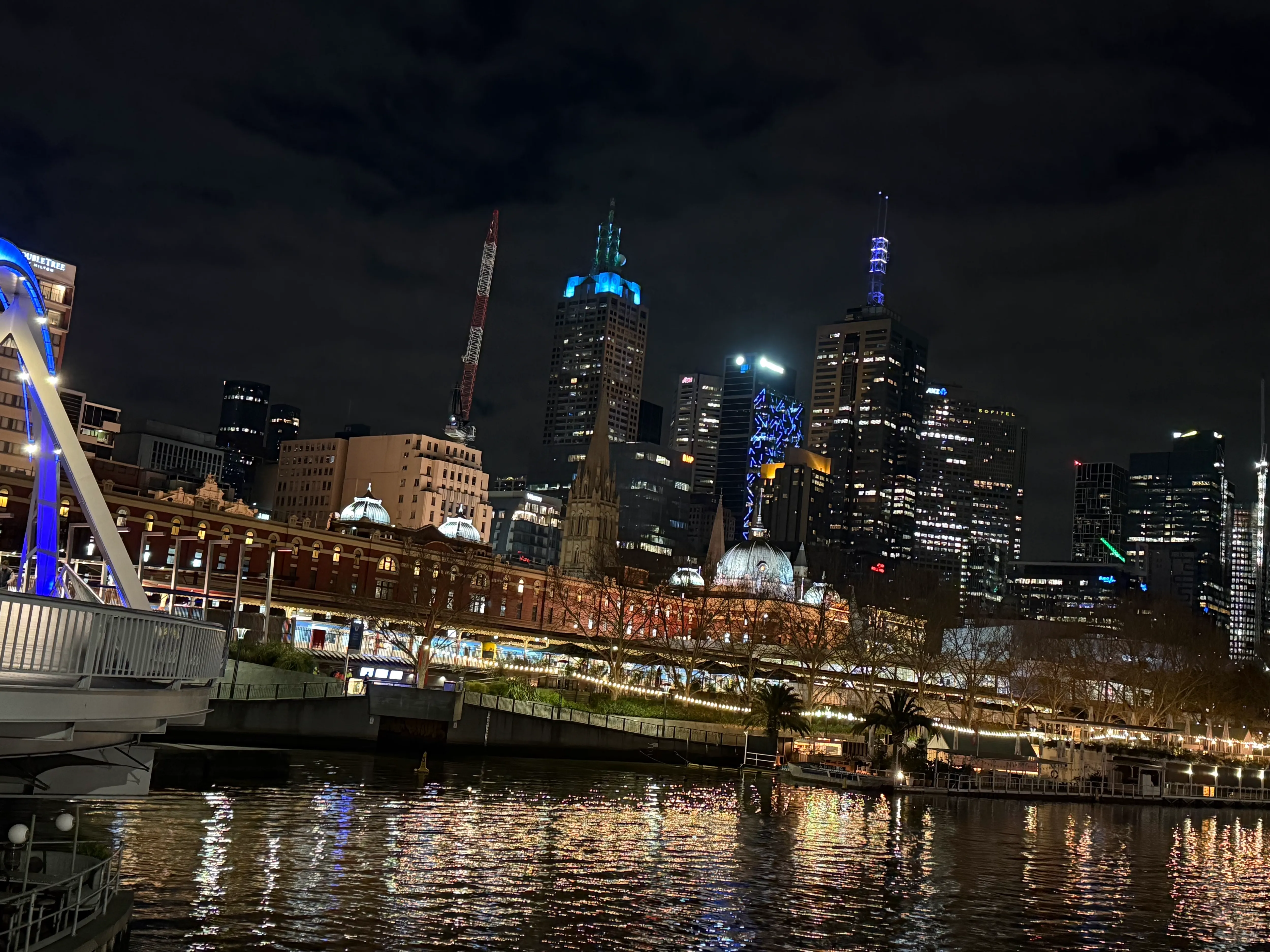 Melbourneの夜景